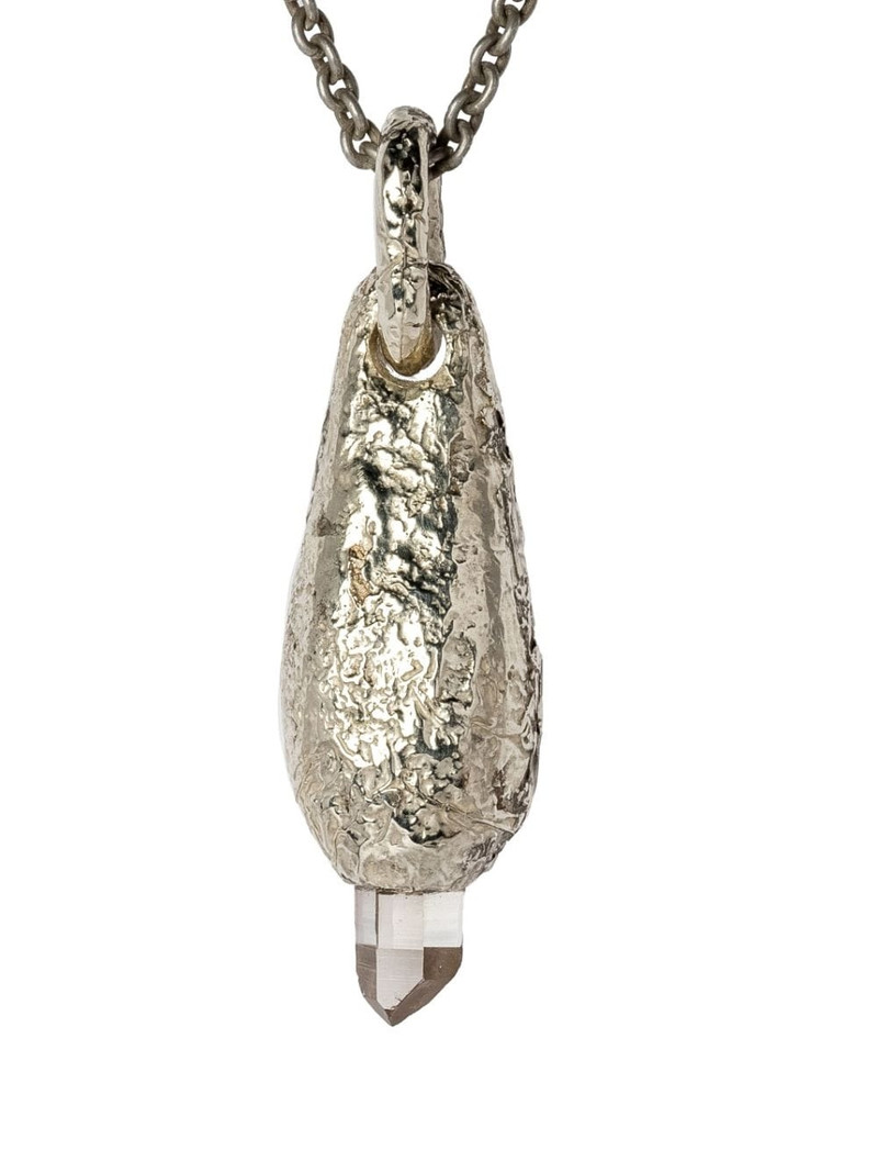 Parts of Four Chrysalis pendant necklace outlook