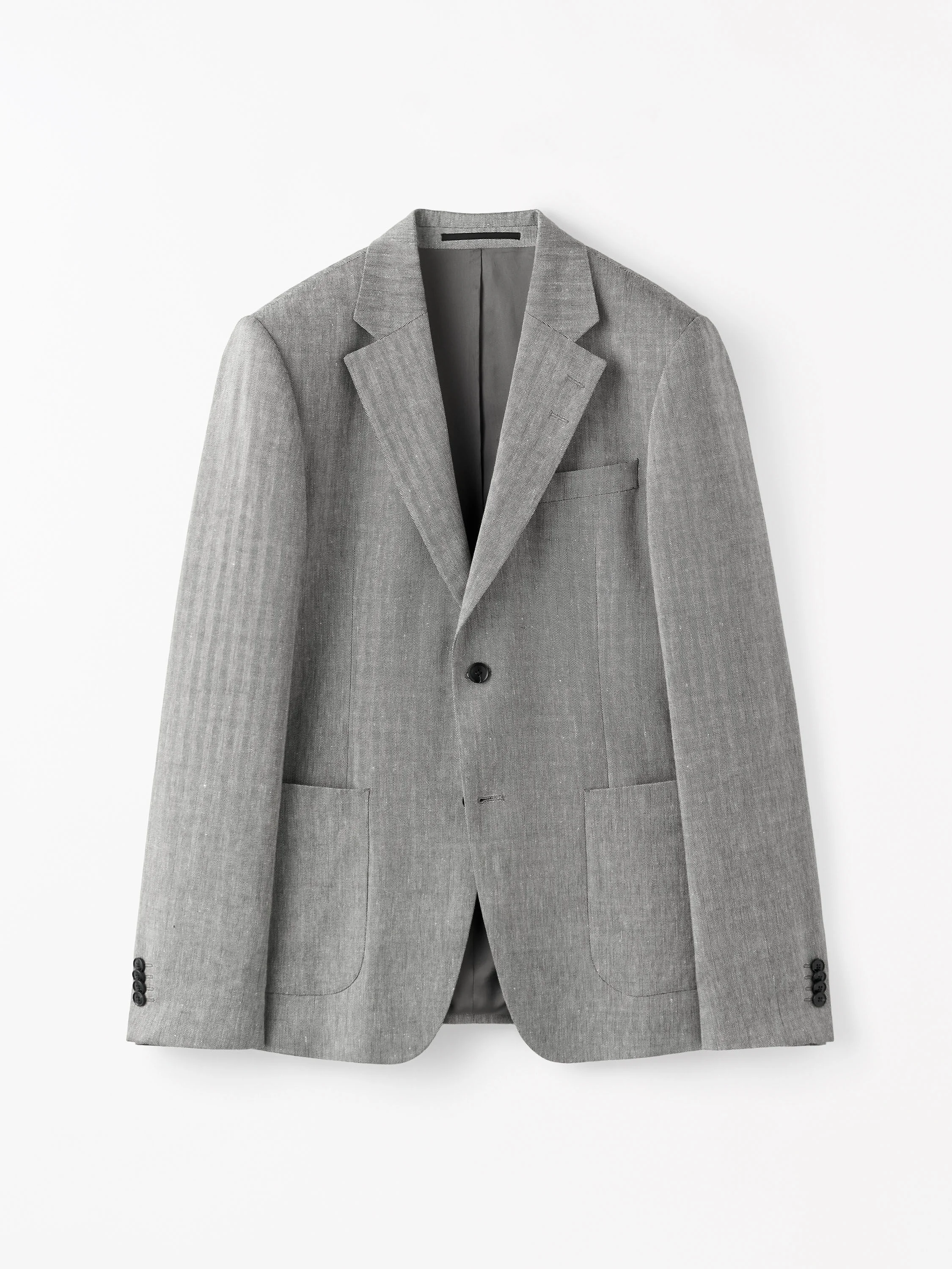 Justin P Linen-Wool Jacket - 1