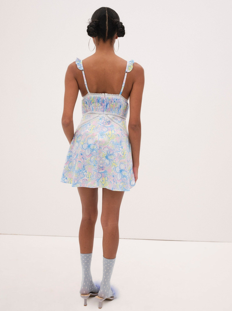 Midsummer Floral Slip Dress 7