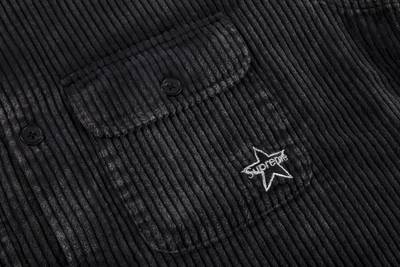 Supreme Supreme Corduroy Shirt 'Black' outlook