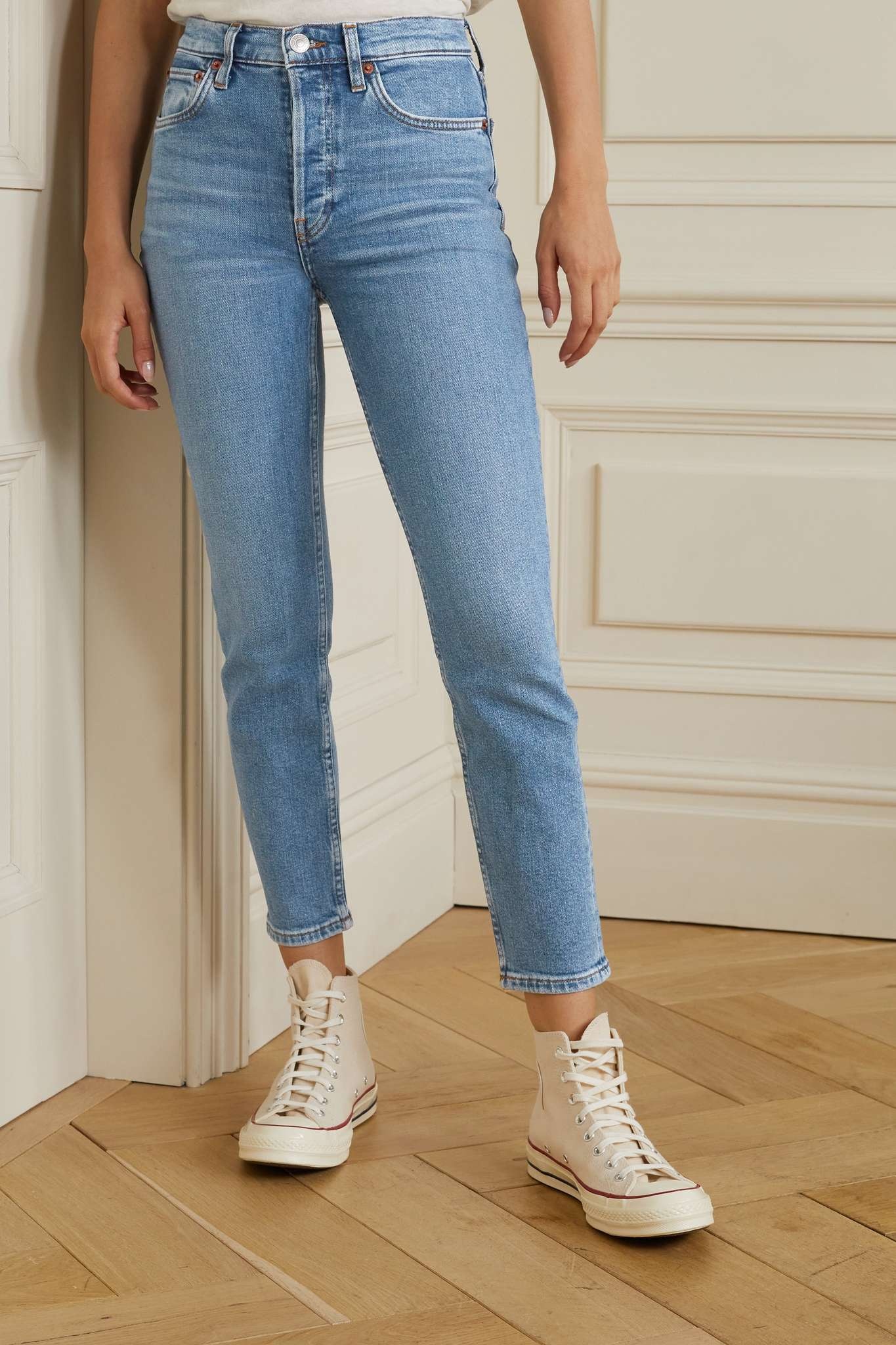 90s Comfort Stretch High-Rise Ankle Crop skinny jeans - 3