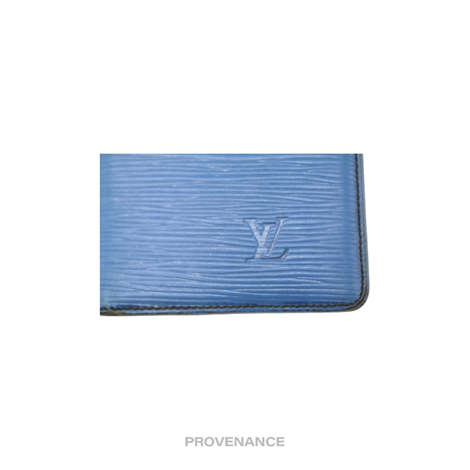 Louis Vuitton MALLETIER 6CC Bifold Wallet Toledo Blue Epi - 6