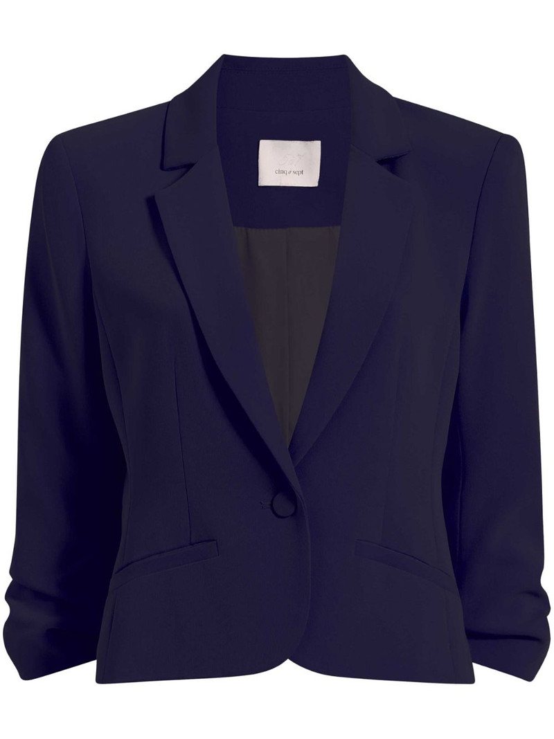 three-quarter length sleeved blazer 1