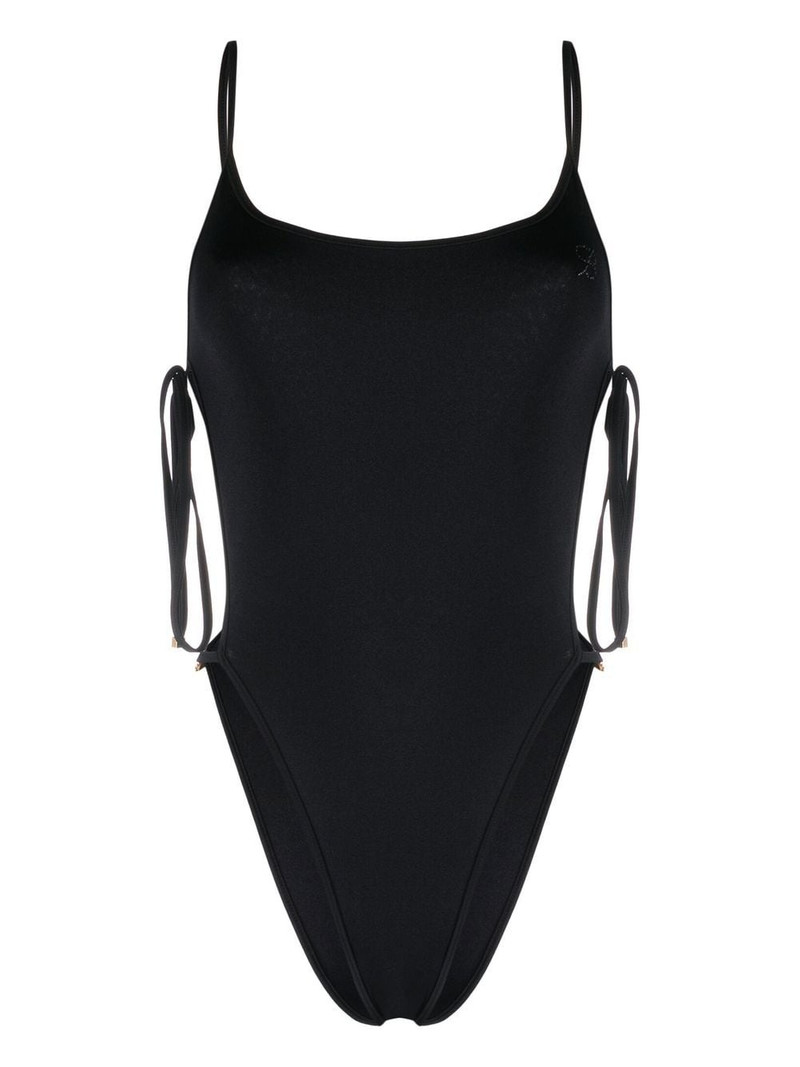 open tie-side swimsuit 1
