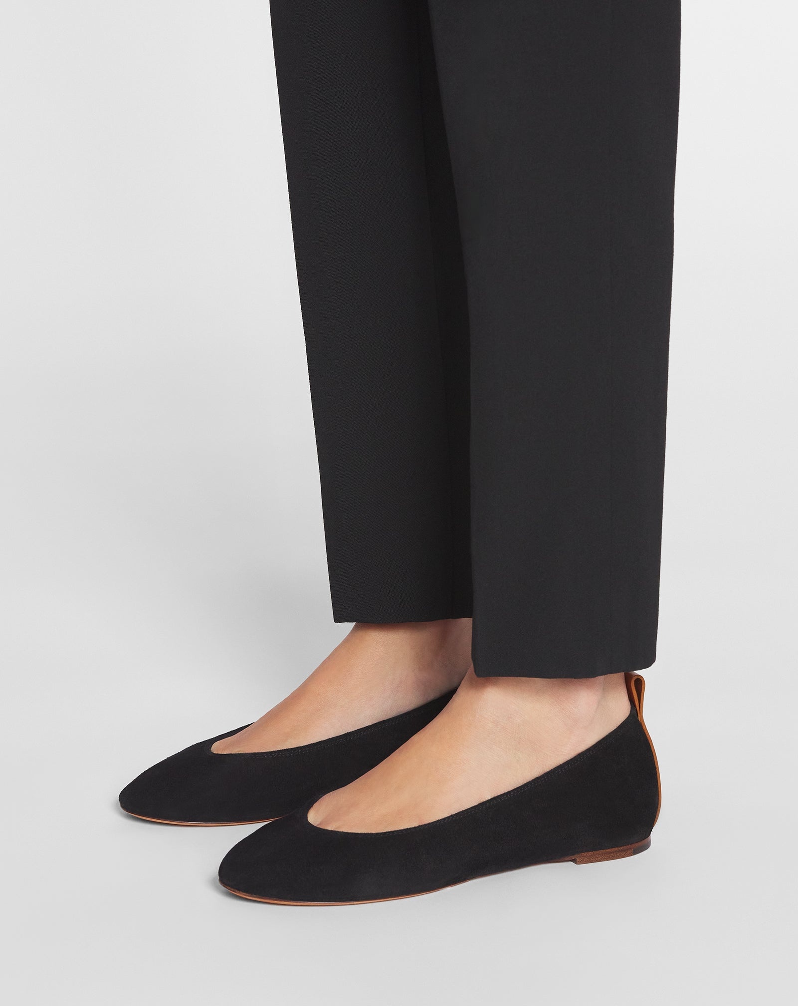 THE SUEDE BALLERINA FLAT - 6