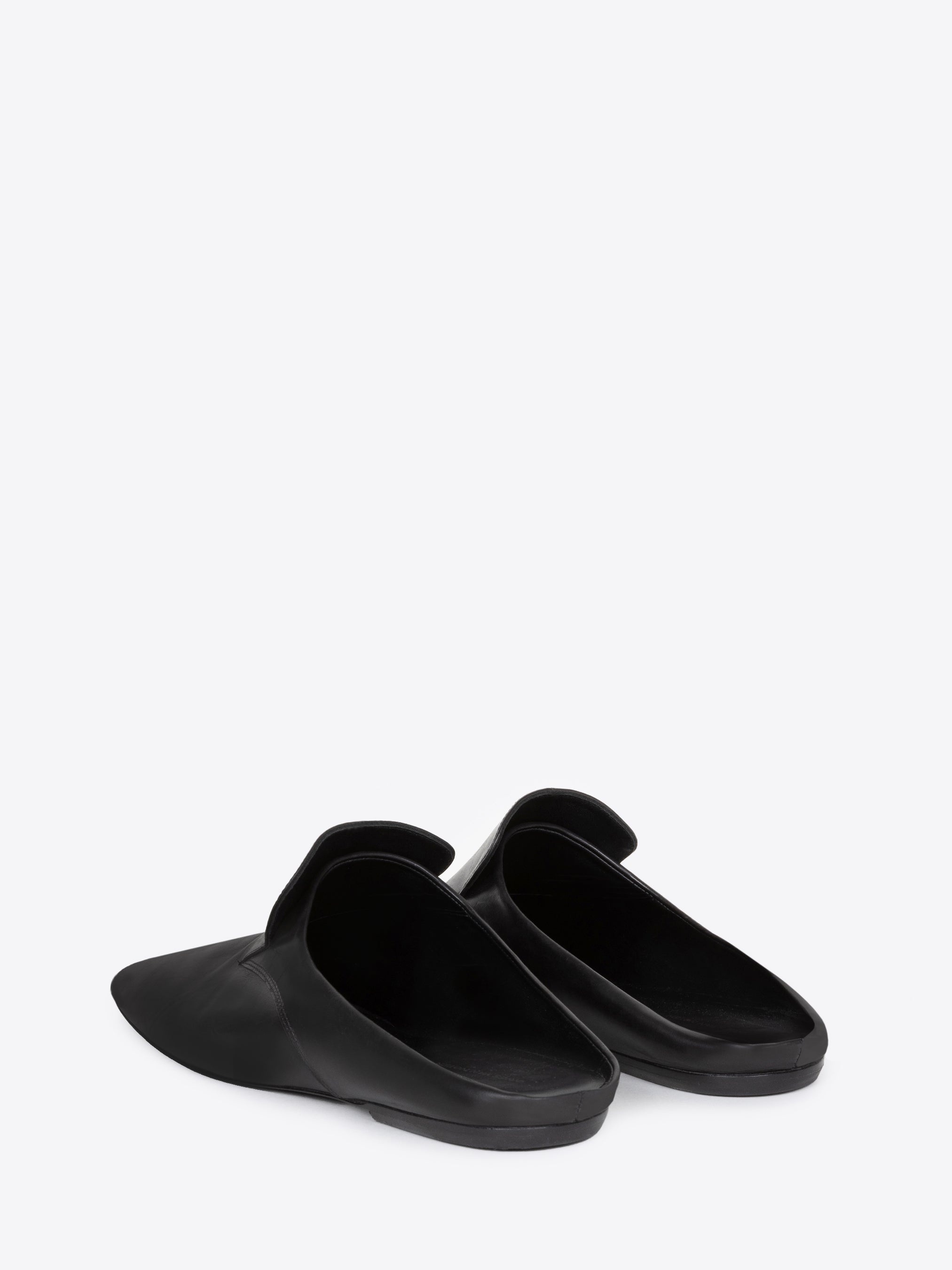 LEATHER MULES - 4
