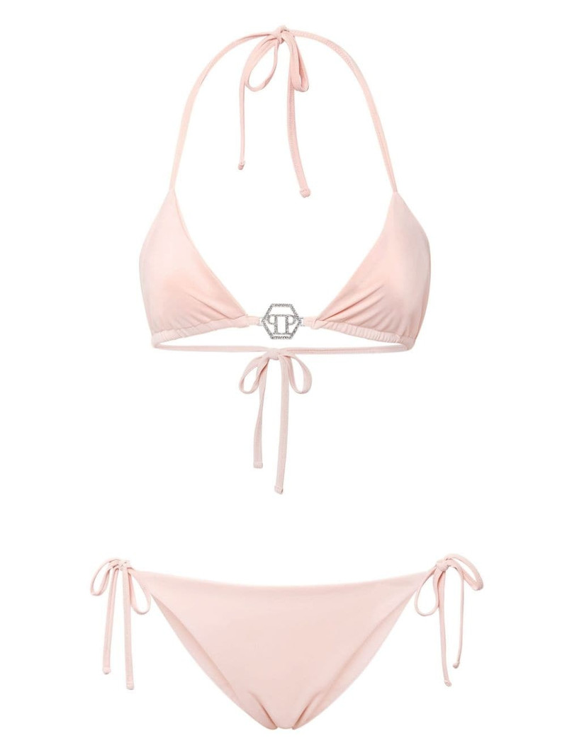 logo-plaque bikini set 1