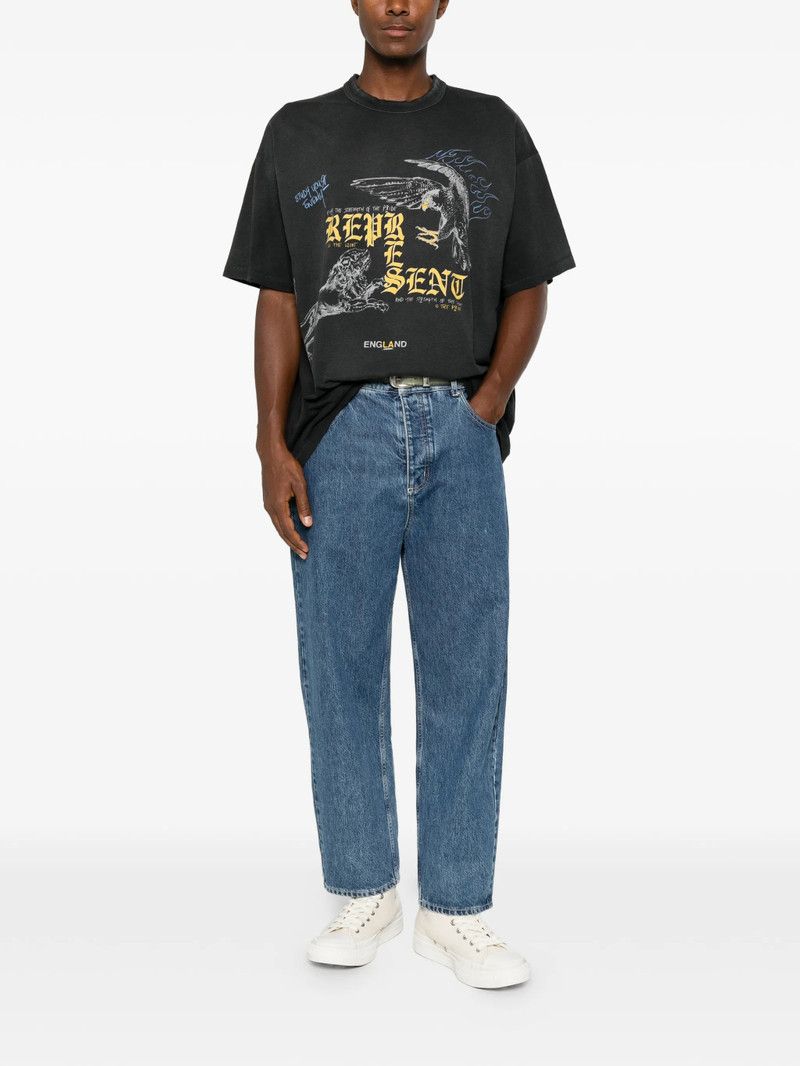 REPRESENT Represent Enemy Graphic-print Cotton T-shirt outlook