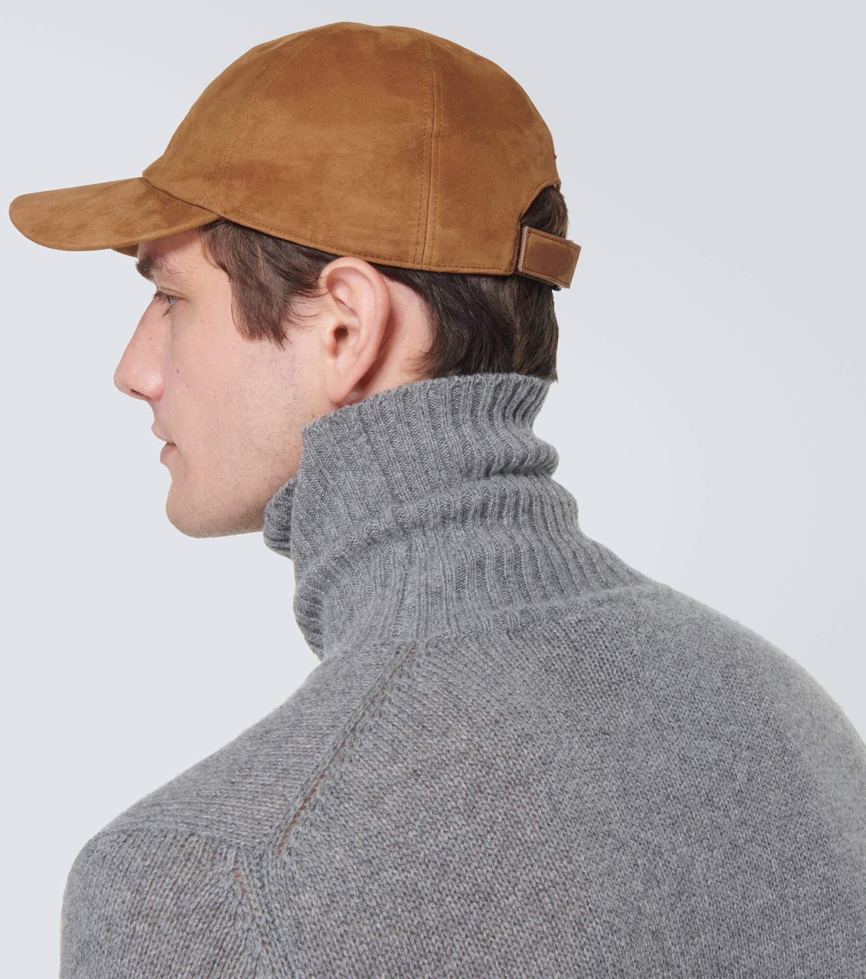 Suede baseball cap - 3