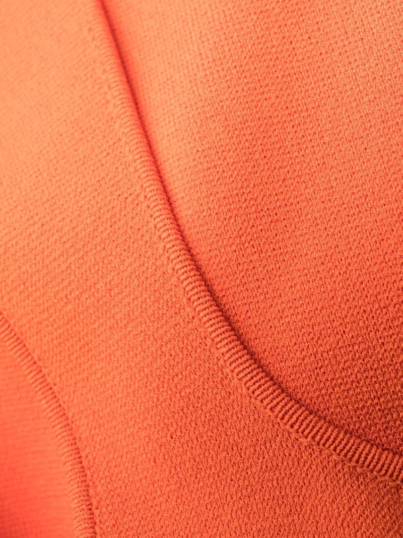 square-neck sleeveless flared dress 6