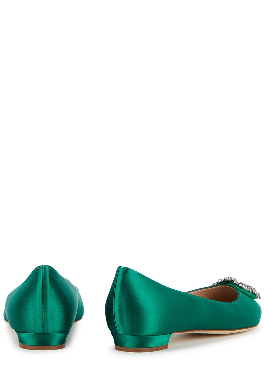 Hangisi 10 silk-satin flats - 3