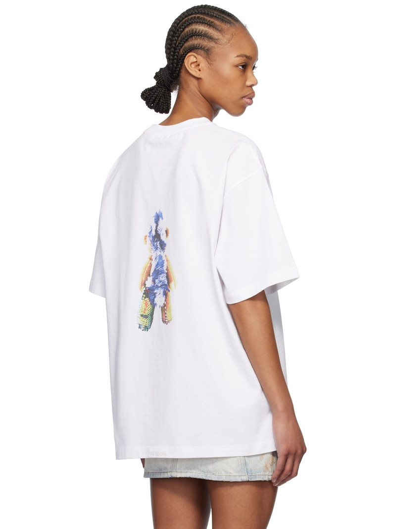 White Punk Teddy T-shirt 3