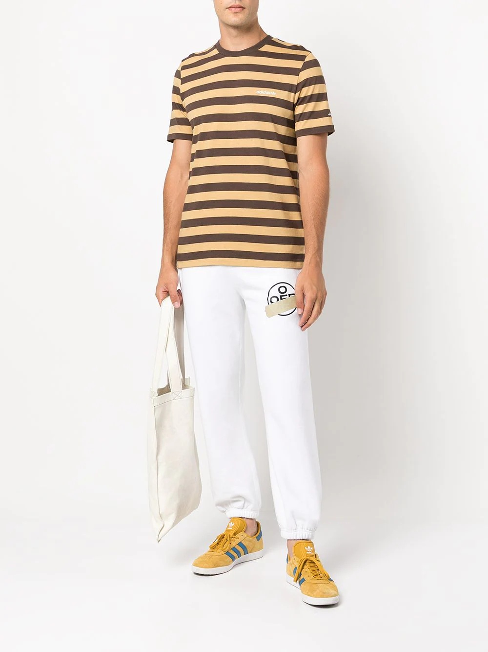 stripe-detail T-shirt - 2