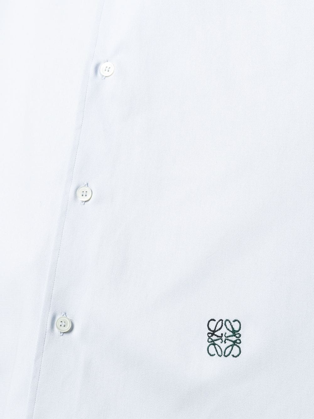 Anagram logo-embroidered shirt - 5