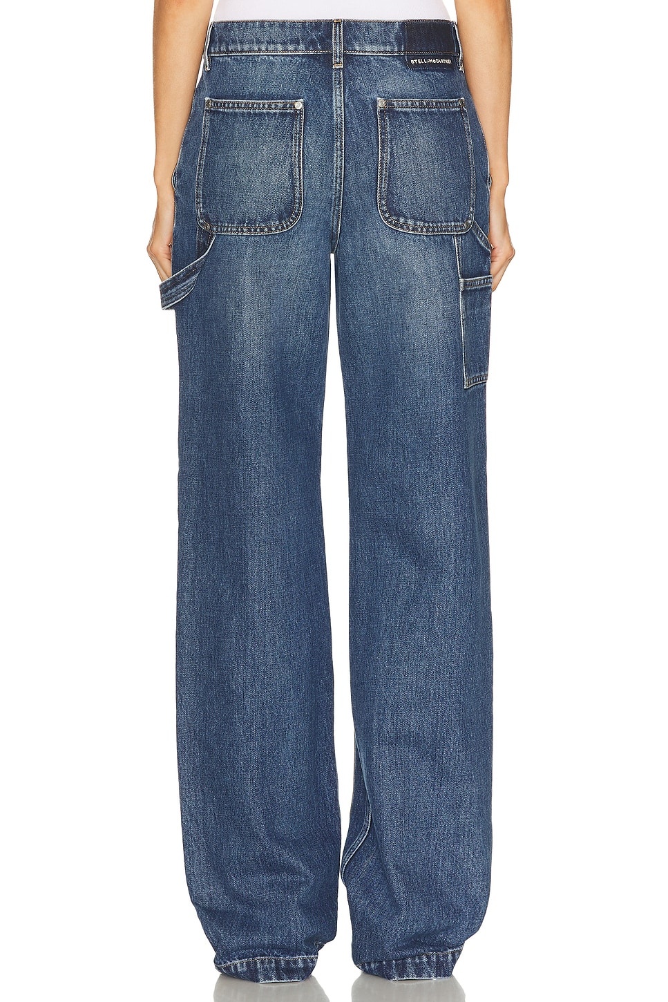 Denim & Suede Jeans - 4
