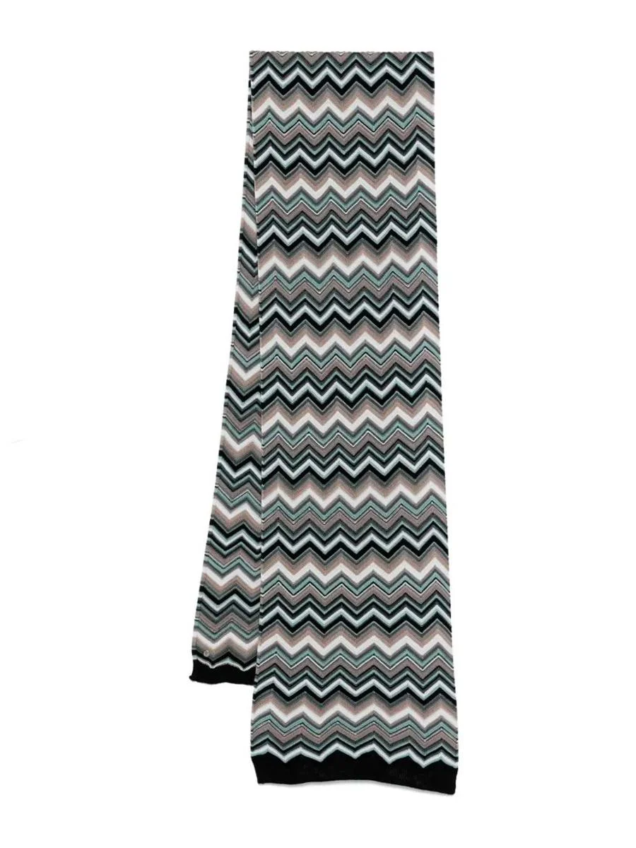 Missoni Zig-Zag Wool Scarf Accessories - 1