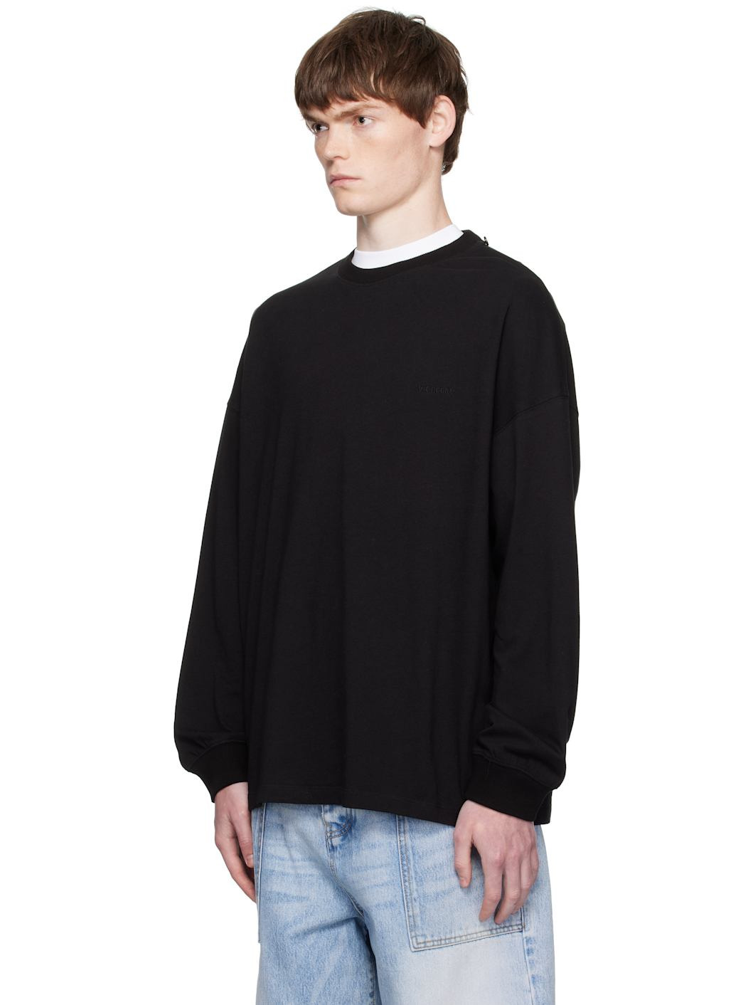 Black Bandana Scarf T-shirt - 4