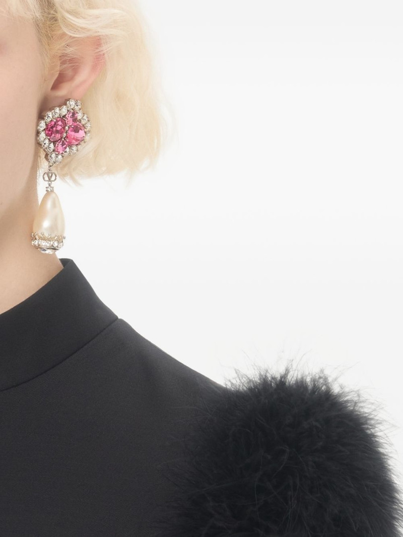 Valentino Pas Plus teardrop earrings outlook
