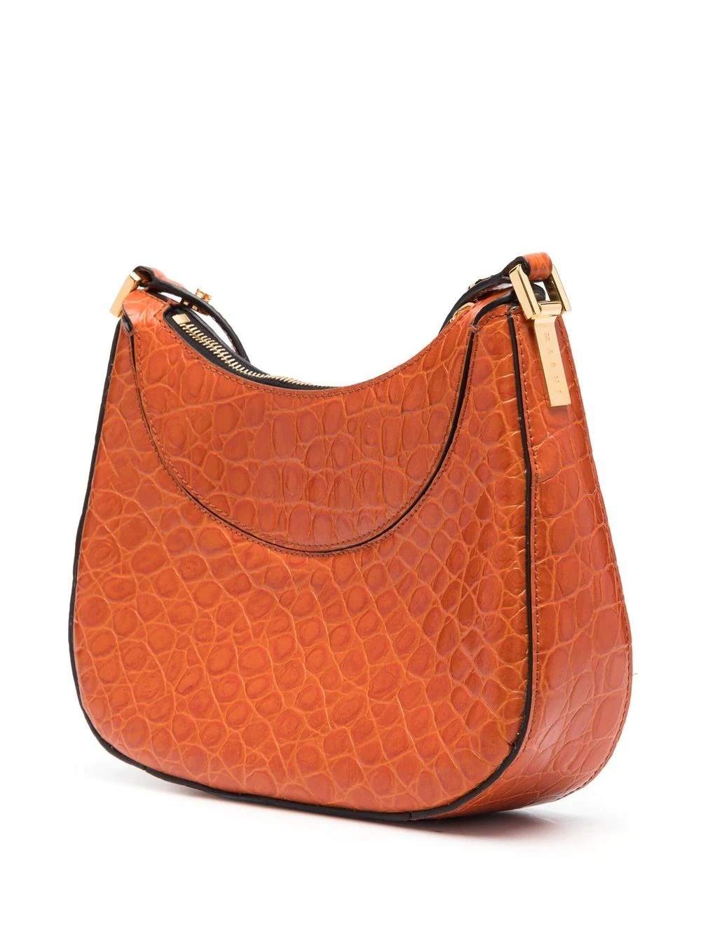 crocodile-embossed handbag - 3