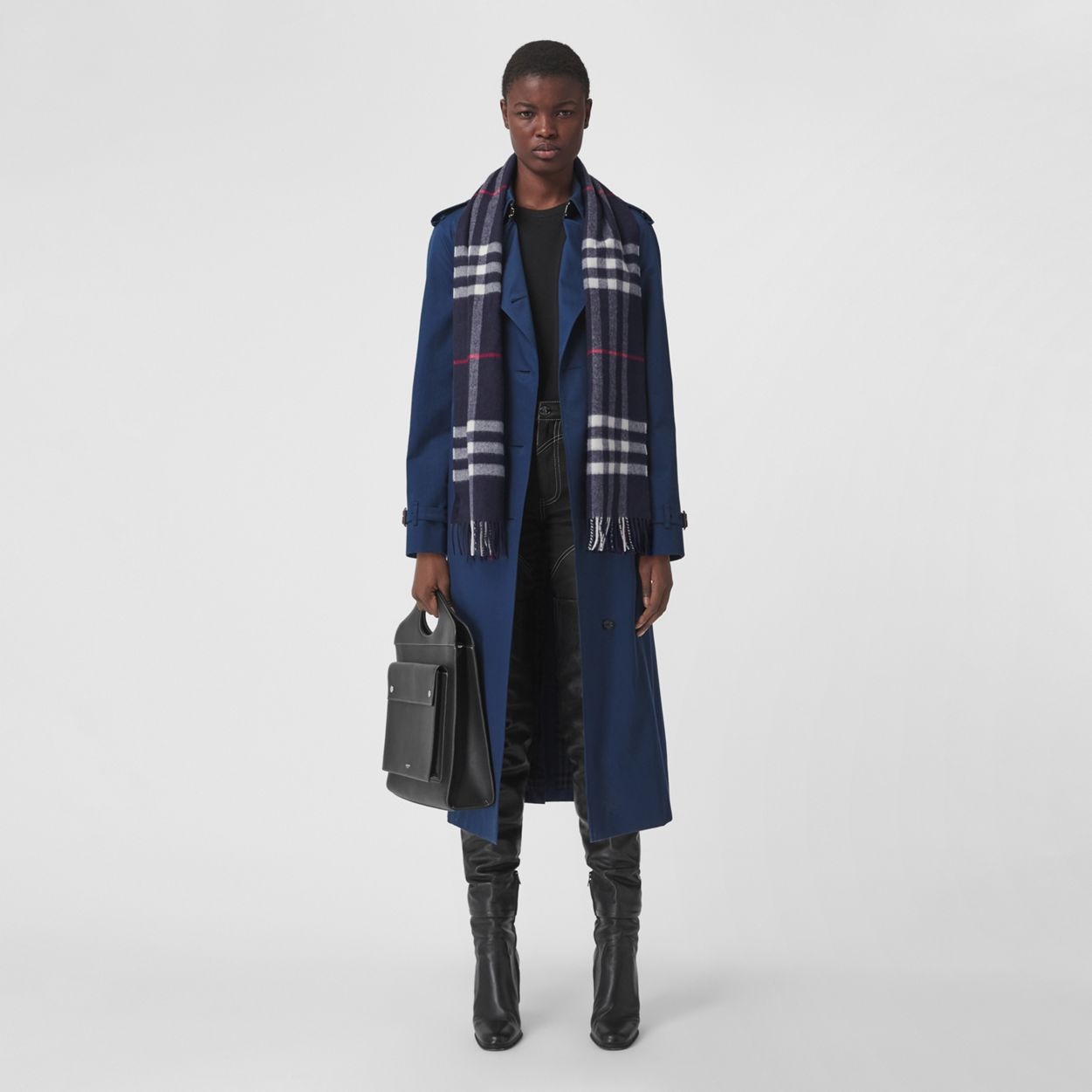 The Classic Check Cashmere Scarf - 6