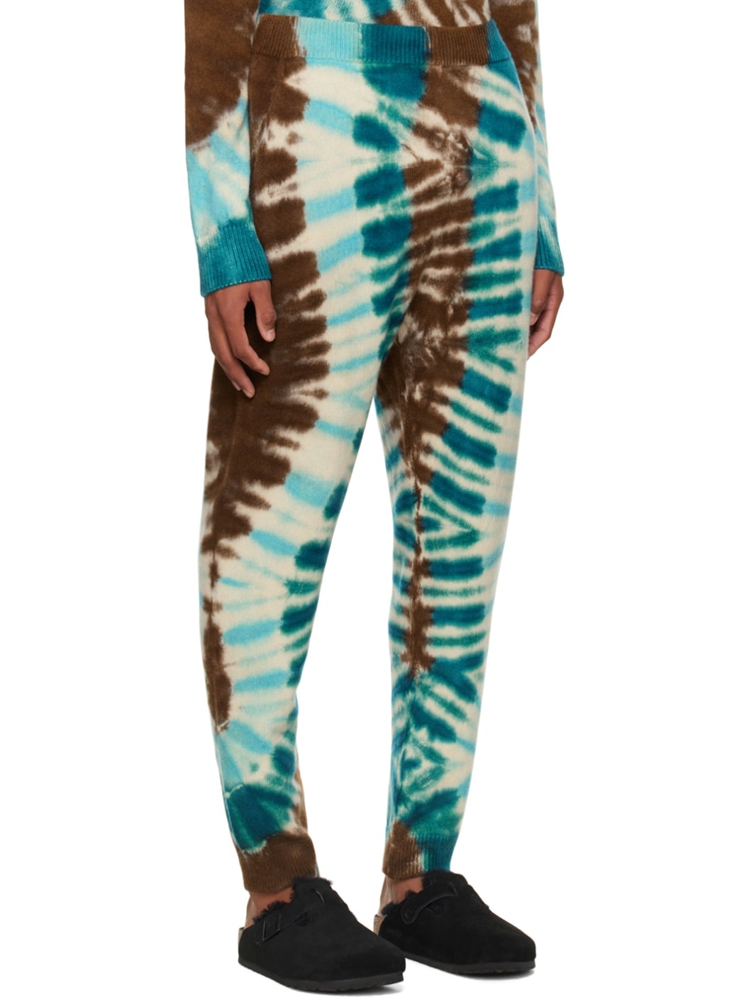 Multicolor Zig Dyed Lounge Pants - 2
