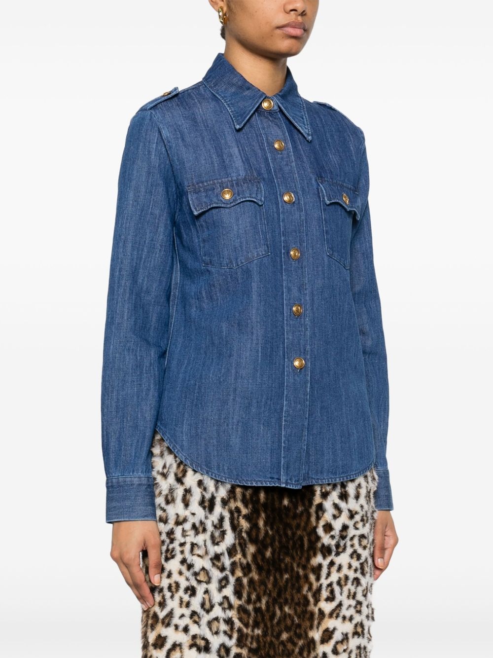 denim shirt - 3
