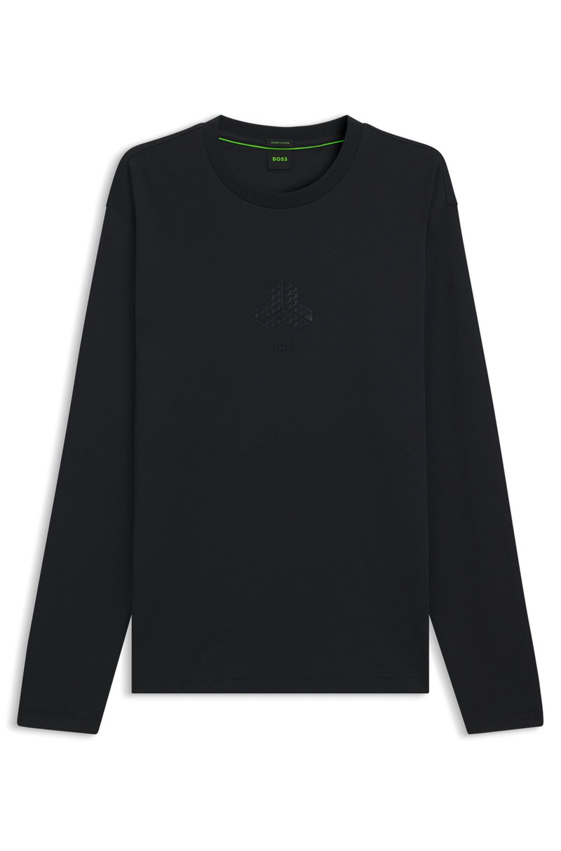 TONAL-ARTWORK T-SHIRT IN INTERLOCK COTTON 1