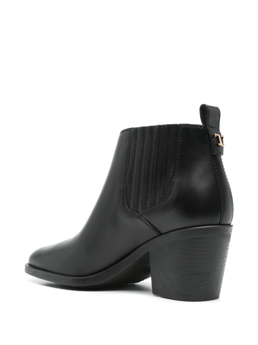 65mm leather ankle boots - 3