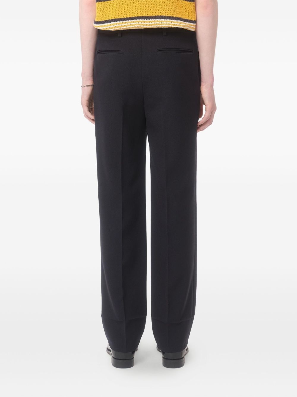 WOOL GABARDINE PANTS - 4