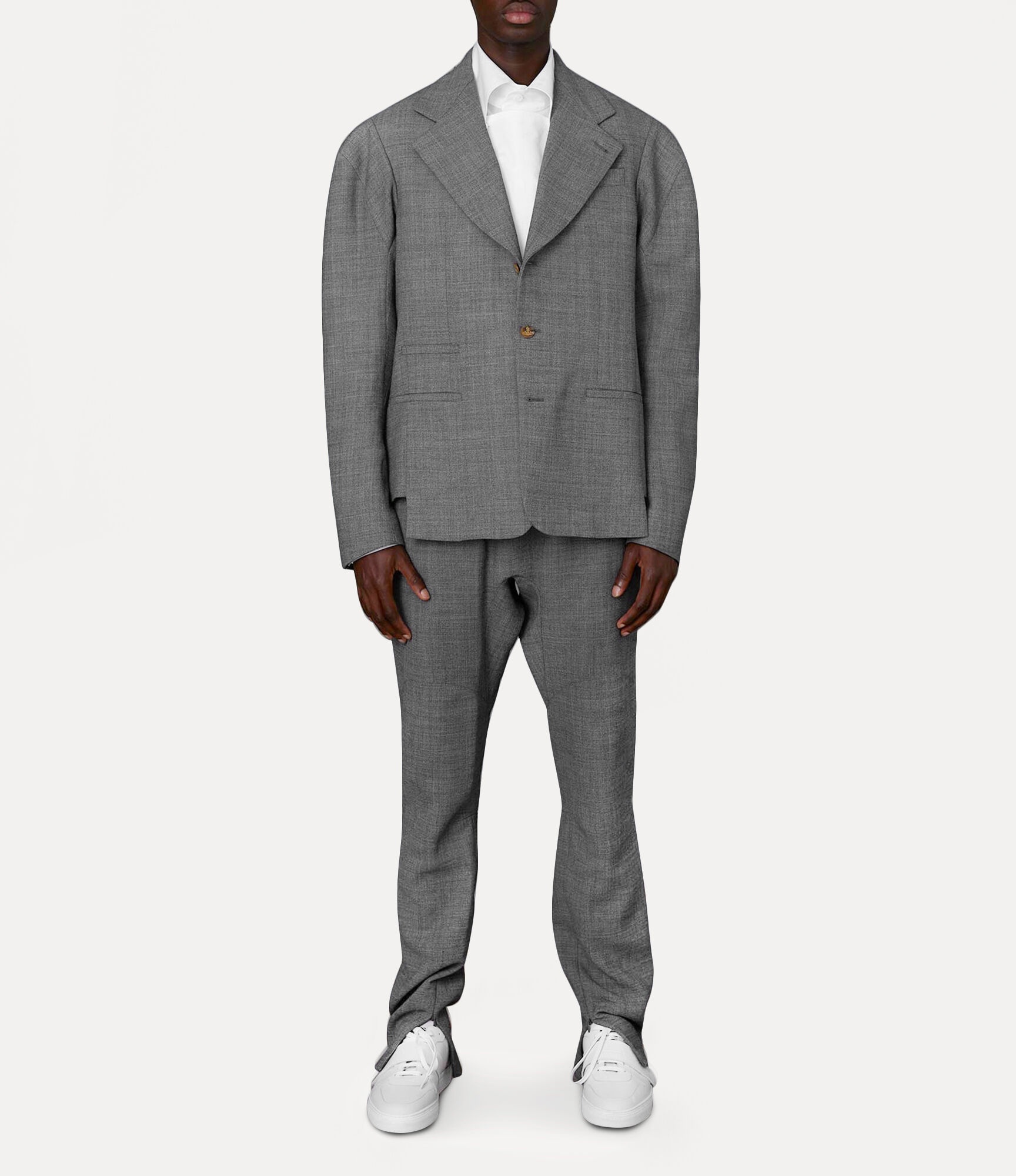 STRIPPED CLASSIC JACKET - 2