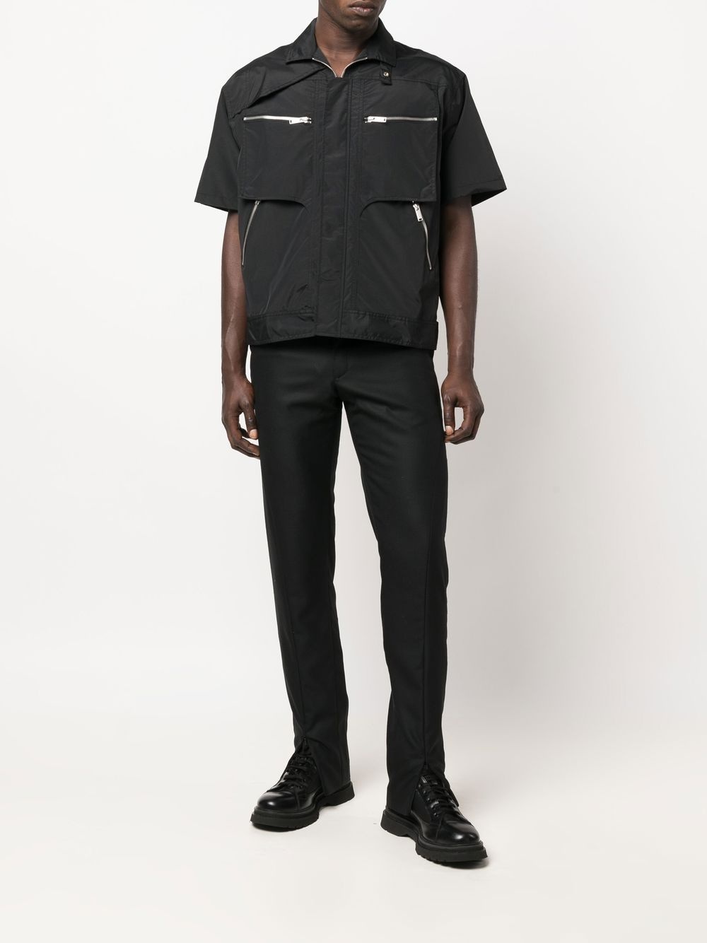 HOOK-EMBELLISHED STRAIGHT CHINOS - 5