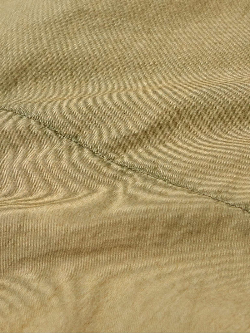 Quilted Shell-Trimmed Cotton-Blend Canvas Down Bomber Jacket 3