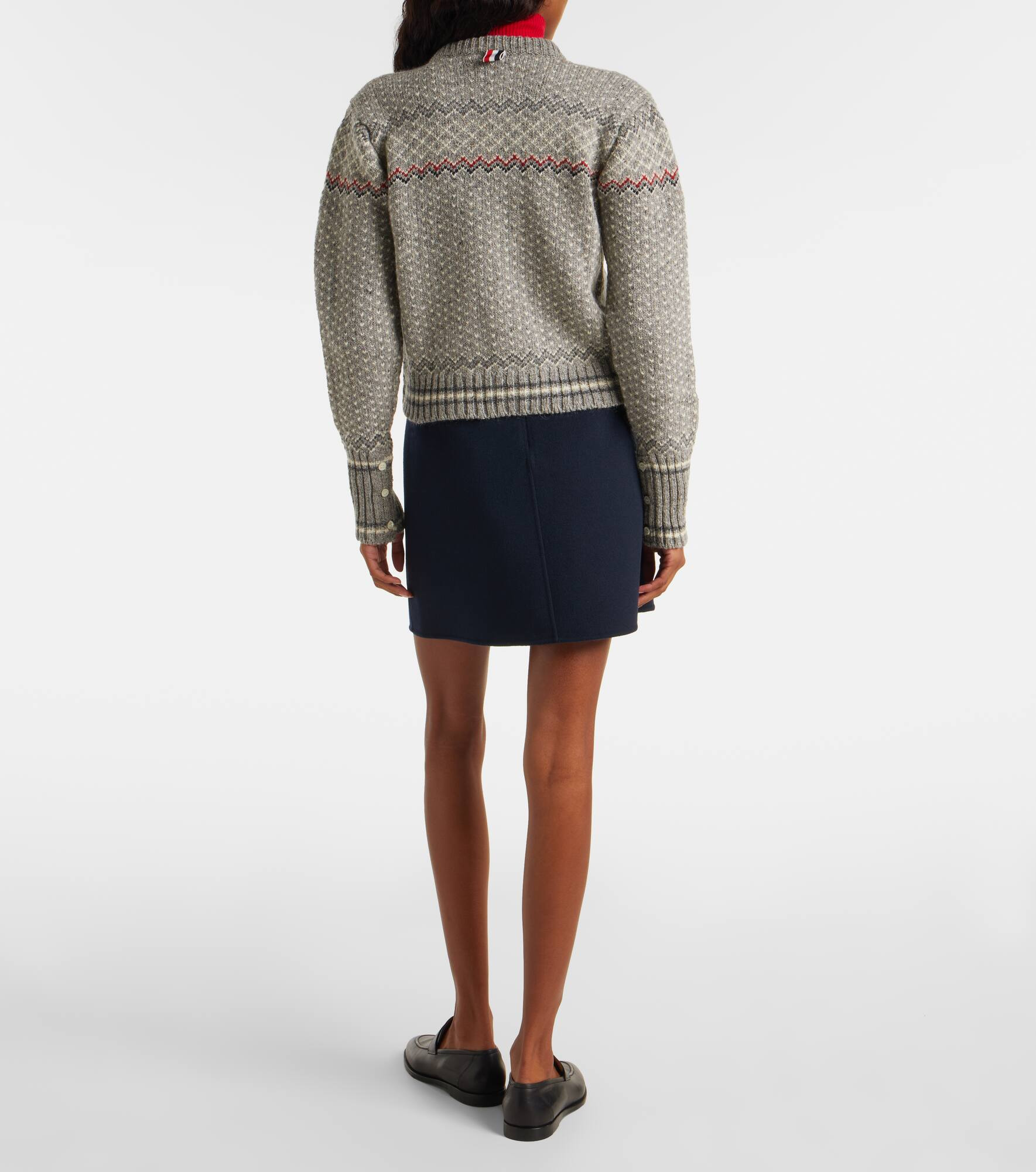 Wool and mohair cardigan - 3