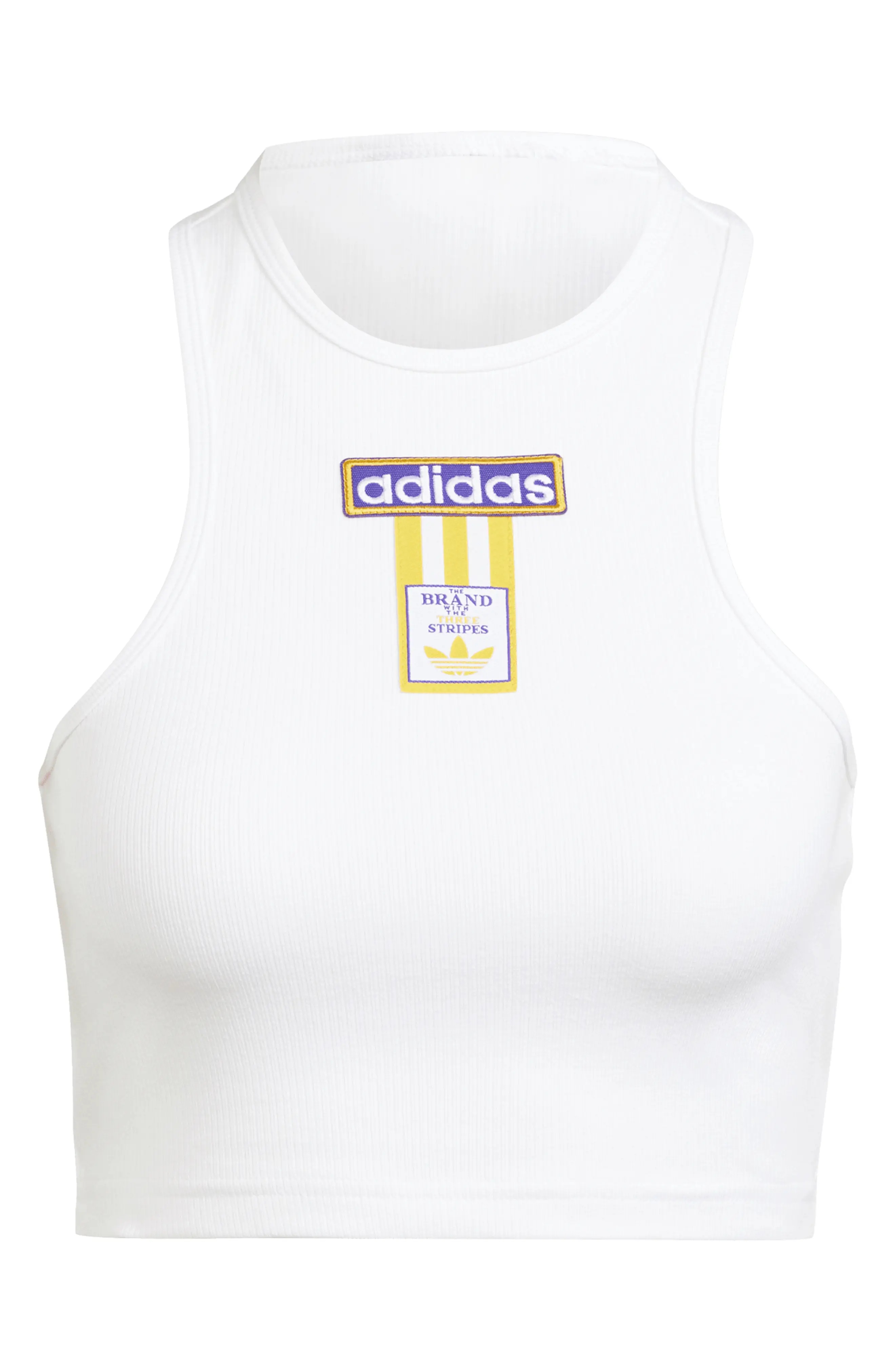 Adibreak Crop Racerback Tank Top - 4