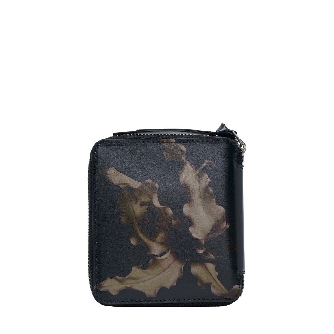 Calf Leather Zip Around Wallet - 2