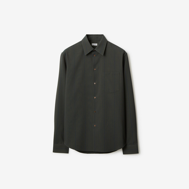 Striped Wool Shirt 1