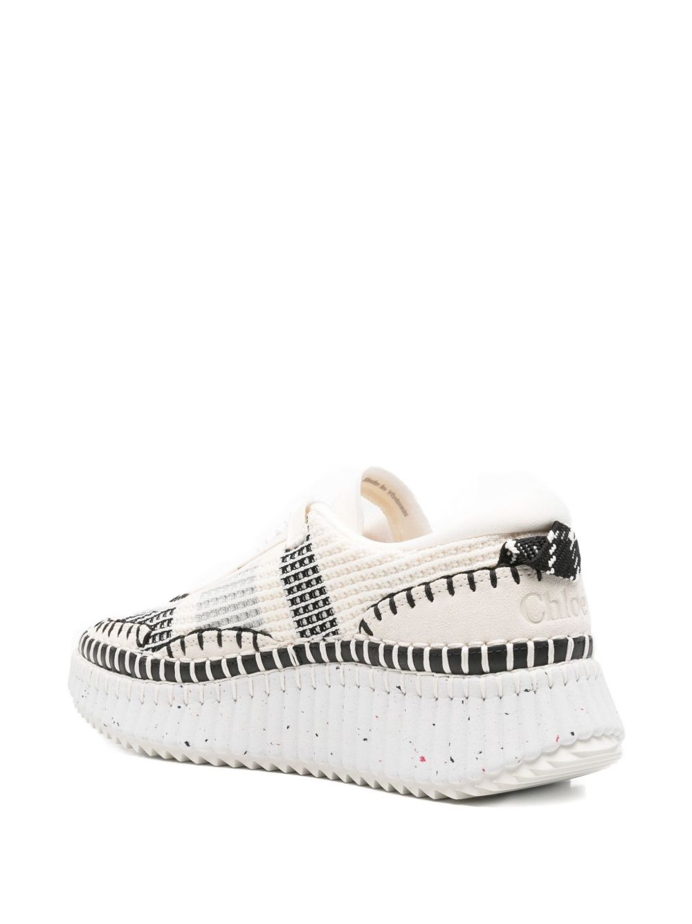Nama whipstitch-detail sneakers - 3