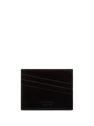 FERRAGAMO logo-embossed leather cardholder outlook