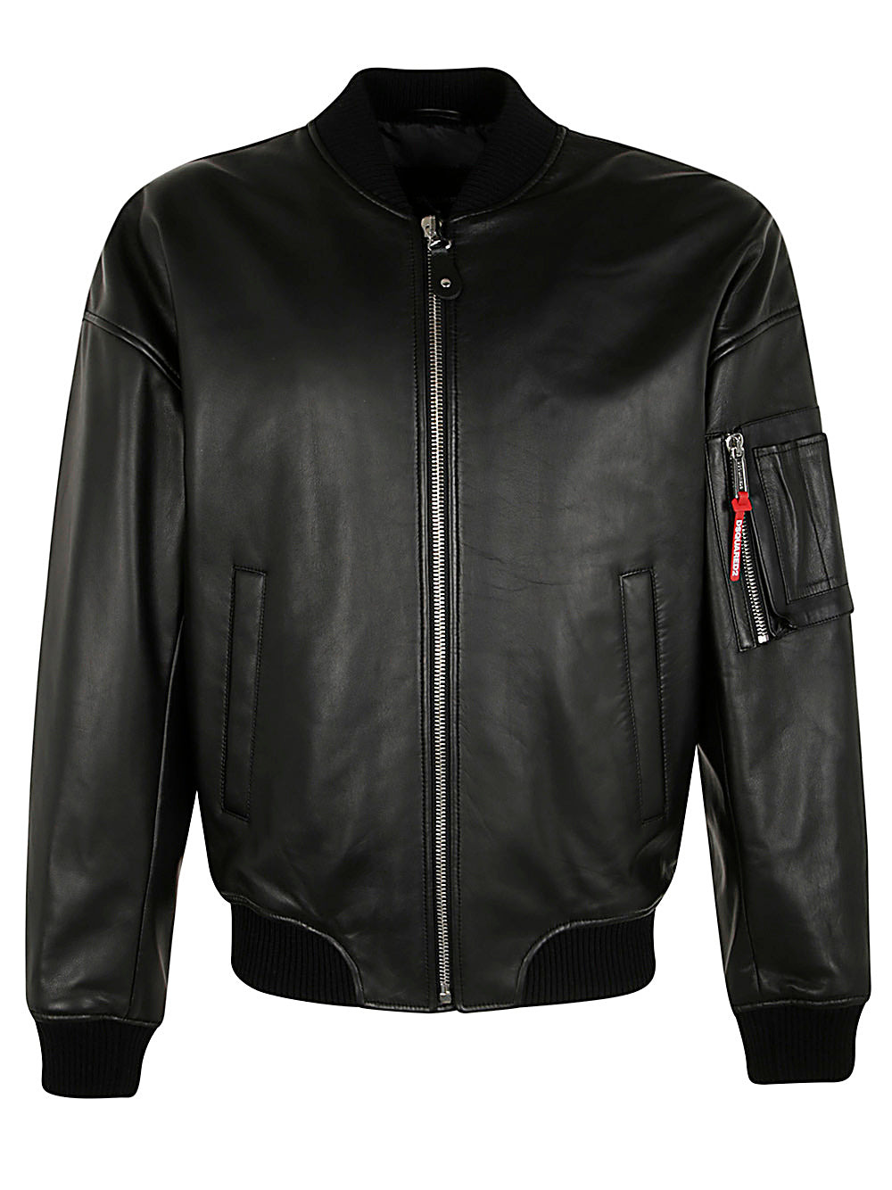 Dsquared2 Men Leather Bomber - 3