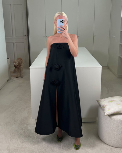 BERNADETTE Midi dress Rosette outlook