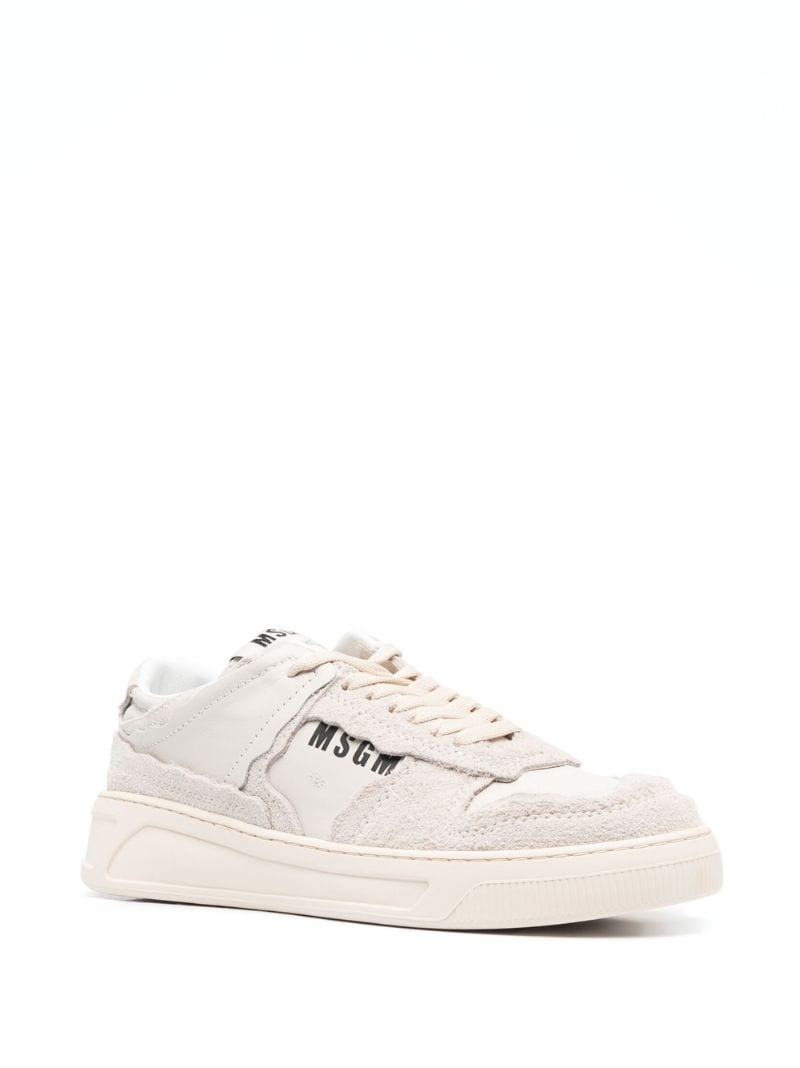 logo-print sneakers - 2