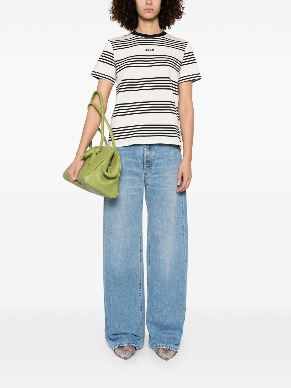 striped T-shirt - 2