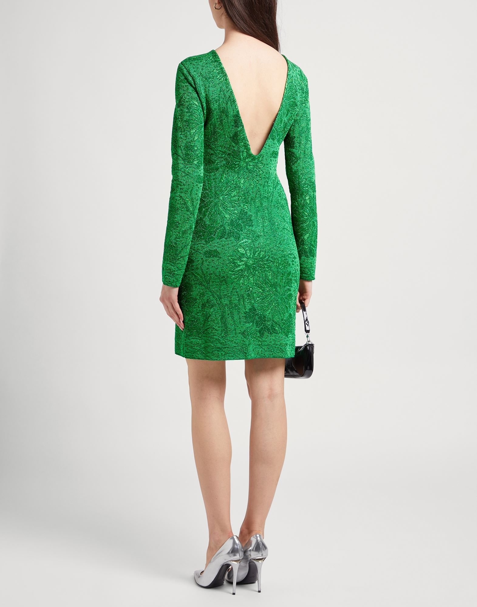 Green Women's Sheath Dress - 4