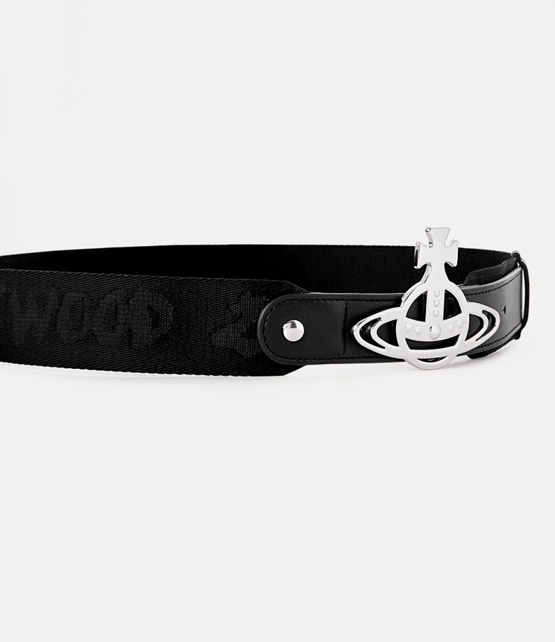 Vivienne Westwood LINE ORB WEBBING BELT outlook