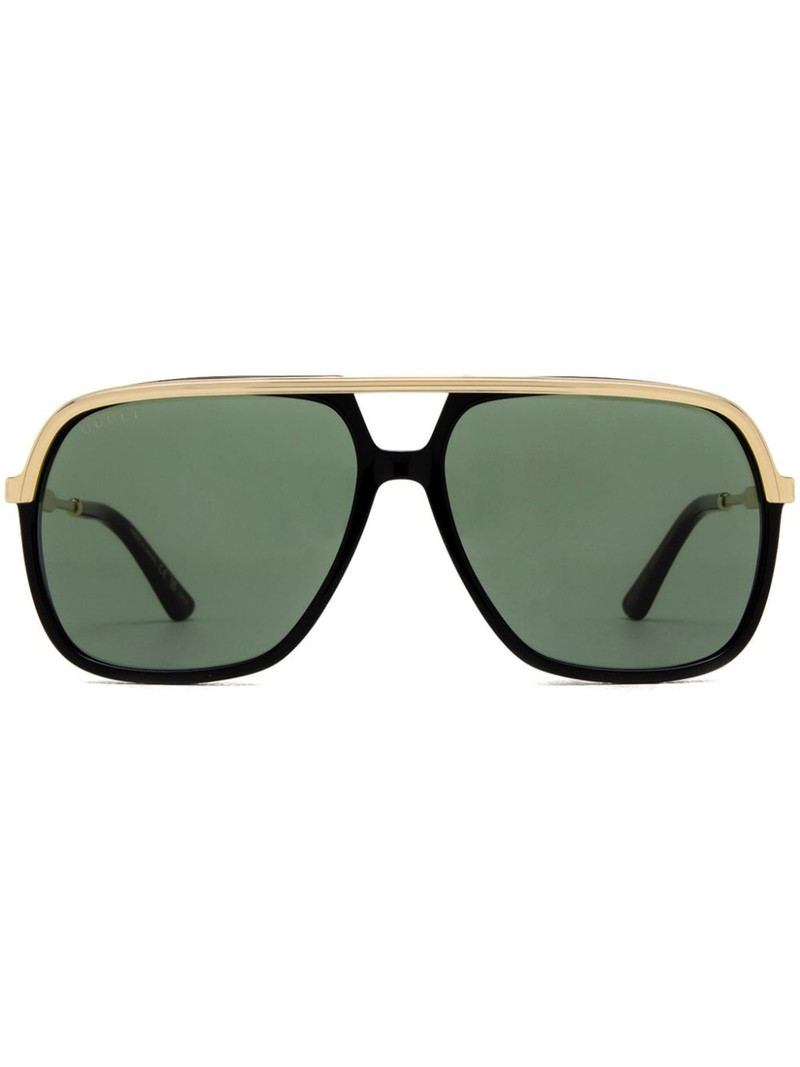 pilot-frame sunglasses 1