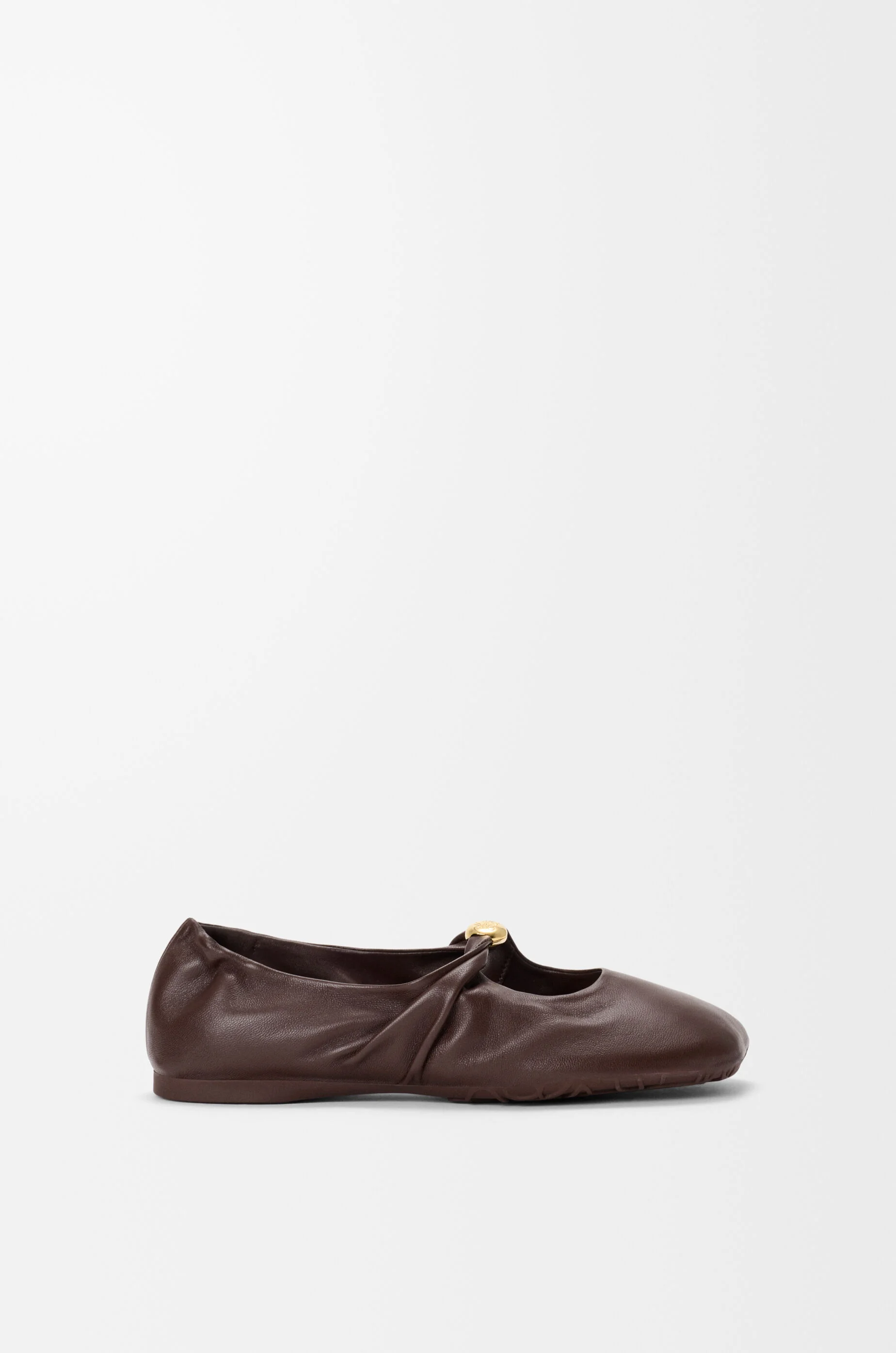 Pebble Soft ballerina in nappa lambskin - 1