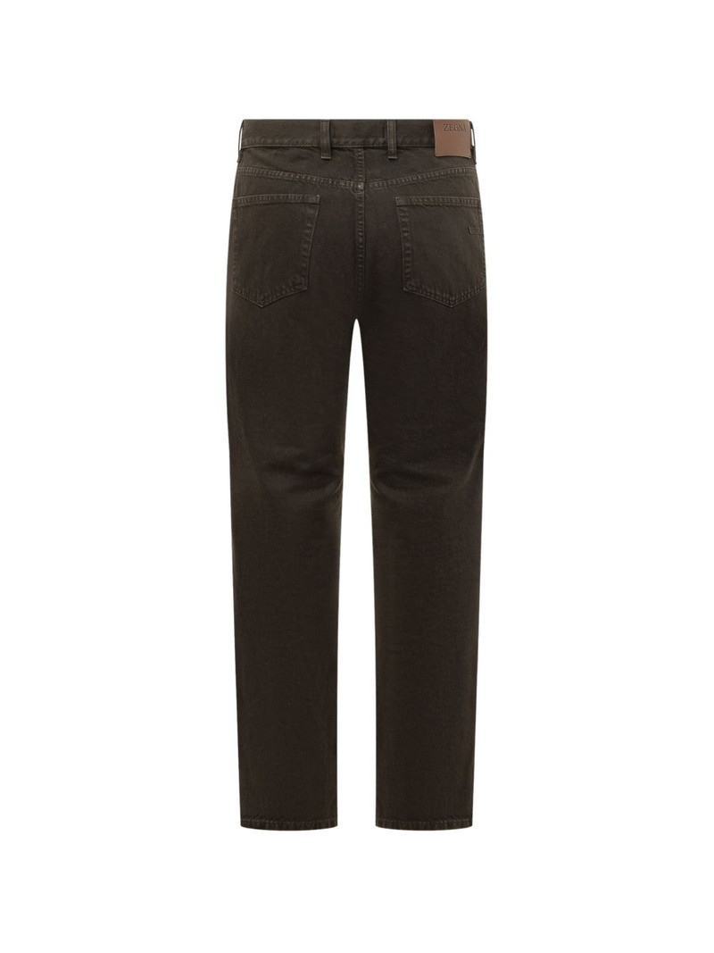 ZEGNA stright-leg cotton jeans outlook