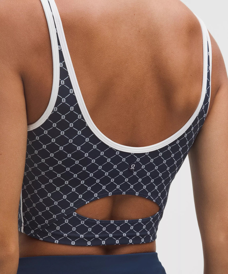 Scoop-Neck Cutout Tennis Tank Top *Medium Support, B/C Cup 5
