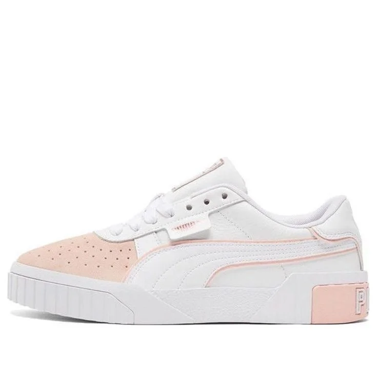 (WMNS) PUMA Wms Cali Skate shoes 'White Pink' 375008-02 - 1