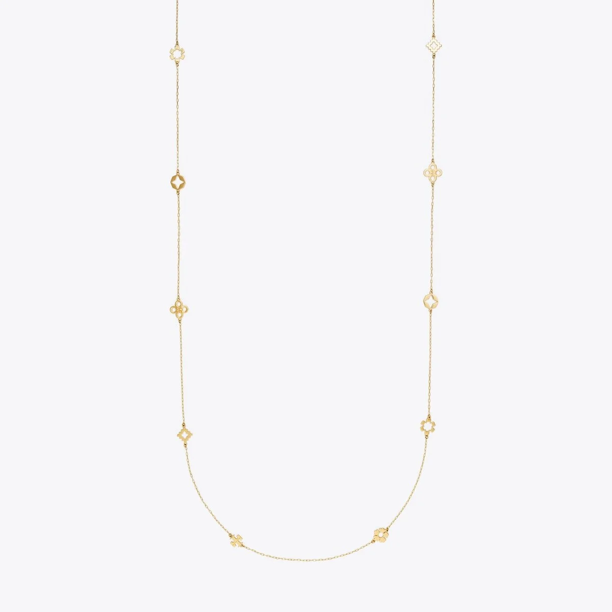 Forget Me Not Long Necklace - 1